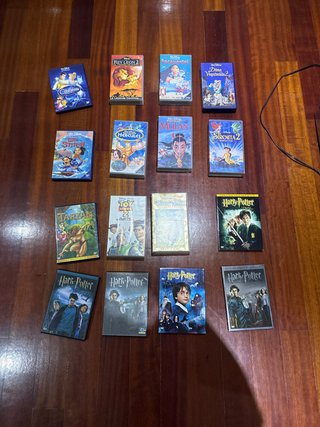 Pack de 15 Películas Disney y Harry Potter