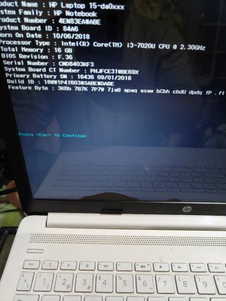 Portátil HP 15-da0xxx