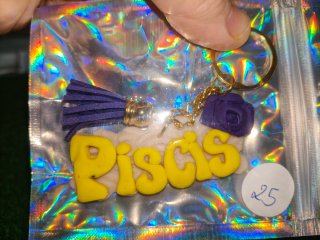 Llavero Artesanal Signo Piscis