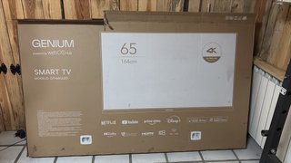 Smart TV Genium 65 pulgadas 4K