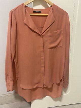 Camisa Mango Salmón Talla S