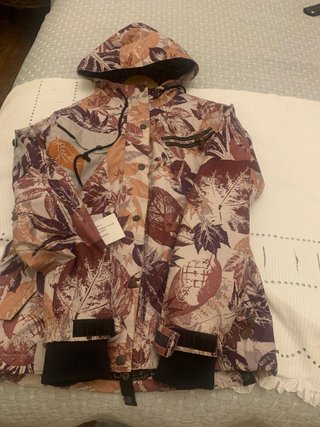Cazadora de esquí estampada Talla M