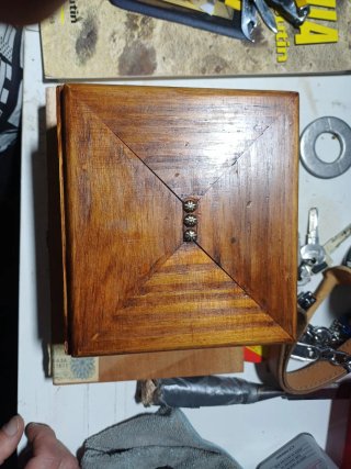 Caja de madera hecha a mano.  ULTIMOS DIAS!!!!