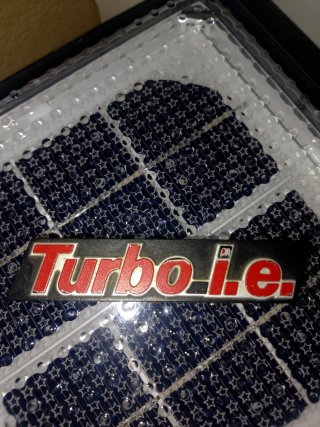Anagrama Fiat Uno Turbo i.e.