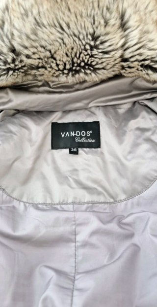 Parka Acolchada VAN-DOS Gris Talla 38