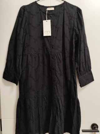 Vestido Negro Milano Collection Talla M