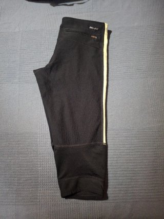 Pantalón pirata Nike Dri-FIT negro