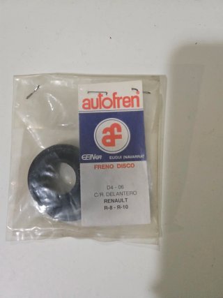 Kit Freno Disco Autofren Renault R-8 / R-10