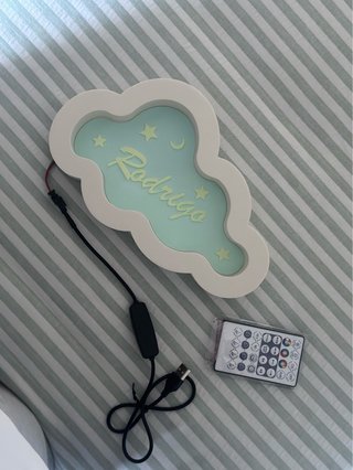 Lámpara LED Personalizada Nube