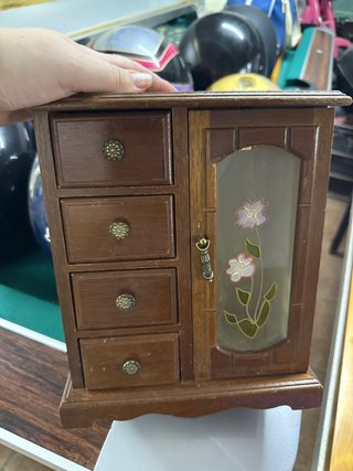 Joyero de Madera con Cajones