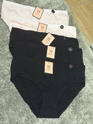 Lote de 5 braguitas talla L