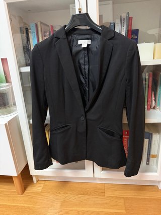 Americana Negra Talla 38
