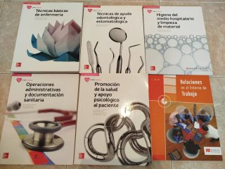 TCAE LIBROS - Auxiliar de enfermería CFGM