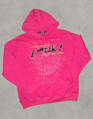 Sudadera con Capucha Rosa
