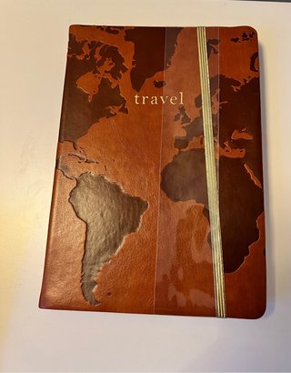 Cuaderno Journal con Diseño de Mapa