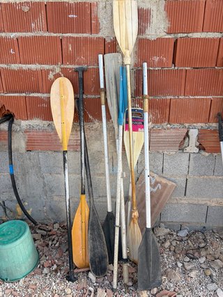 Lote de 9 Remos