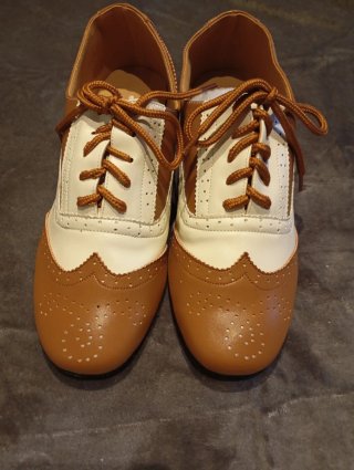 Zapatos Estilo Oxford Bicolor 41