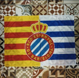 Bandera RCDE Espanyol de Barcelona