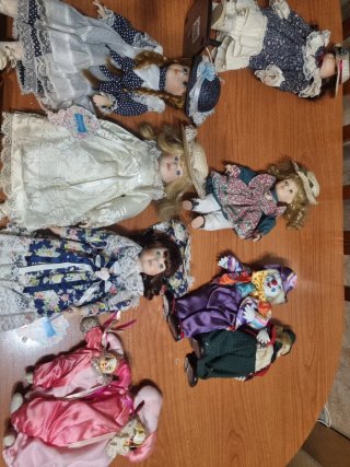Muñecas de porcelana