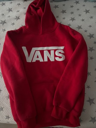 Sudadera Vans Roja (1,40)