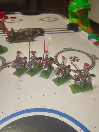 5 Caballeros del Imperio Warhammer