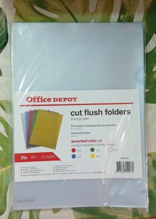 Pack 25 Carpetas Office Depot A4