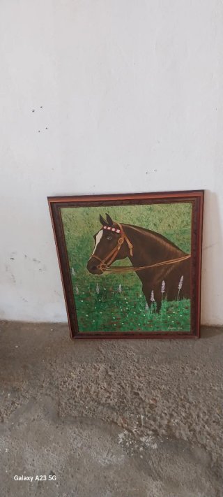 Cuadro Antiguo de Caballo