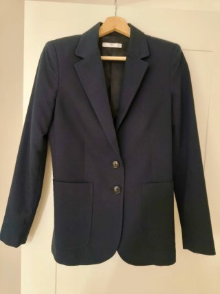 Blazer Mango Azul