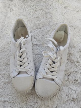 Zapatillas Guess Blancas con Plataforma