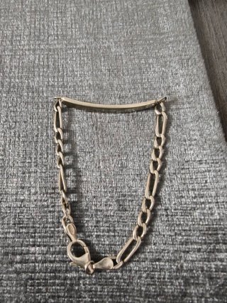 Pulsera de eslabones plata