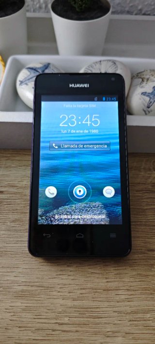 Móvil Huawei morado