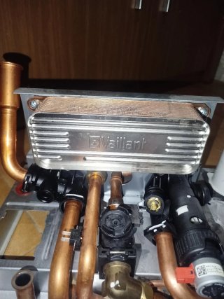 Intercambiador de placas Vaillant ecoTEC plus