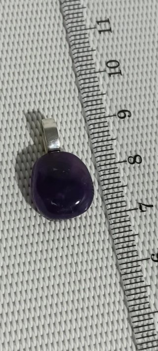 Colgante de Plata 925 y Amatista.