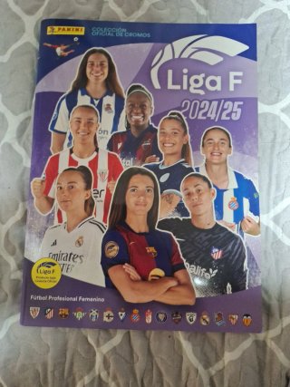 Álbum Panini Liga F 2024/25.Completo