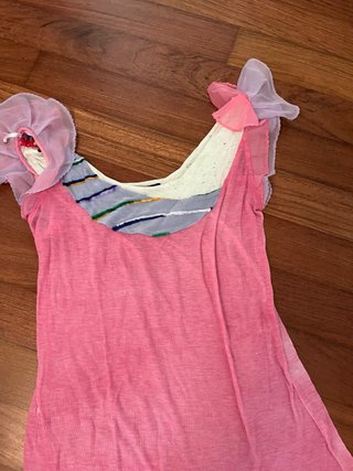 Camiseta Custo Rosa