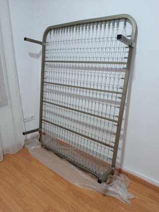 Somier de láminas metálico. Cama 135