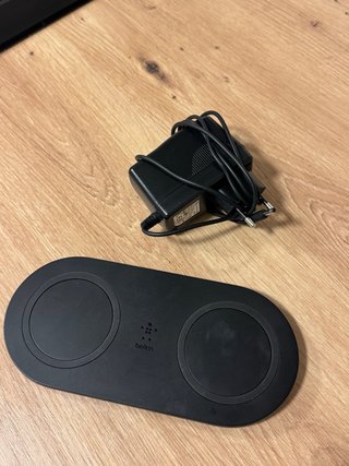 Cargador Inalámbrico Doble Belkin