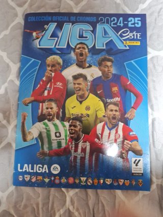 Álbum Panini Liga 24/25.Solo falta sección chicles
