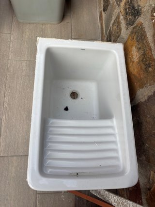 Fregadero de cerámica Roca