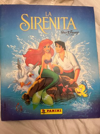 Álbum de Cromos La Sirenita Panini