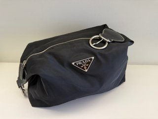 Bolso Prada Vintage Tessuto Nylon Negro