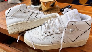 Zapatillas Adidas Forum Mid Blancas