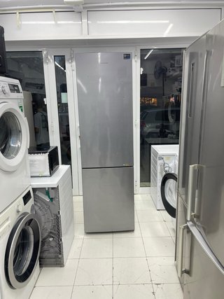 Nevera Combi Samsung Plateada