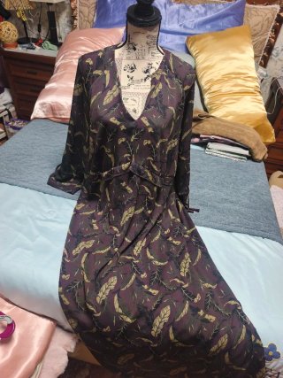 Vestido largo Coucher