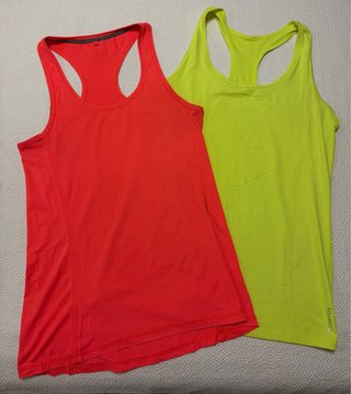Pack de 2 Camisetas Deportivas de Tirantes