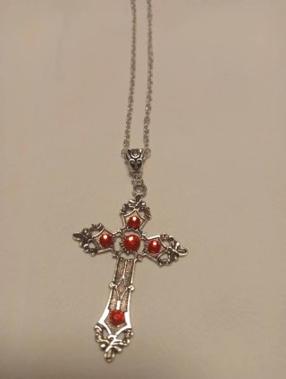 Colgante Cruz con Cadena