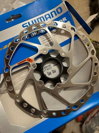 Discos Freno Shimano SM-RT64-M 180mm SM-RT64-S 160