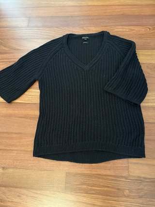 Jersey Negro Massimo Dutti Talla S