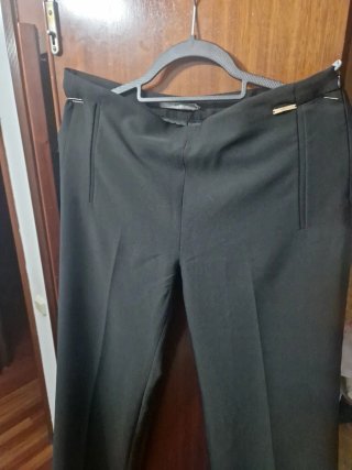 Pantalón de vestir negro Moda Beau