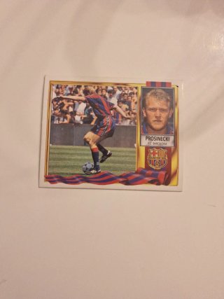 Cromo Robert Prosinecki 95-96 FC Barcelona
